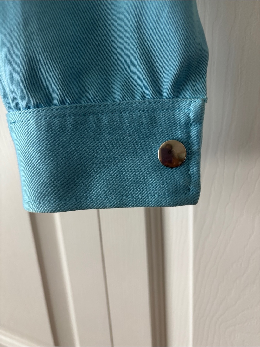 KORS Michael Kors Baby Blue Vintage Mini Skirt and Bomber Jacket - Picture 6 of 12